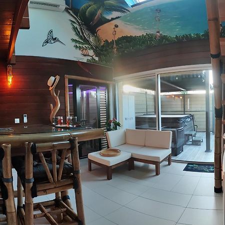 La Kaz Rhumantique Sauna And Spa Privatif 拉·里维耶尔·圣·秀 外观 照片